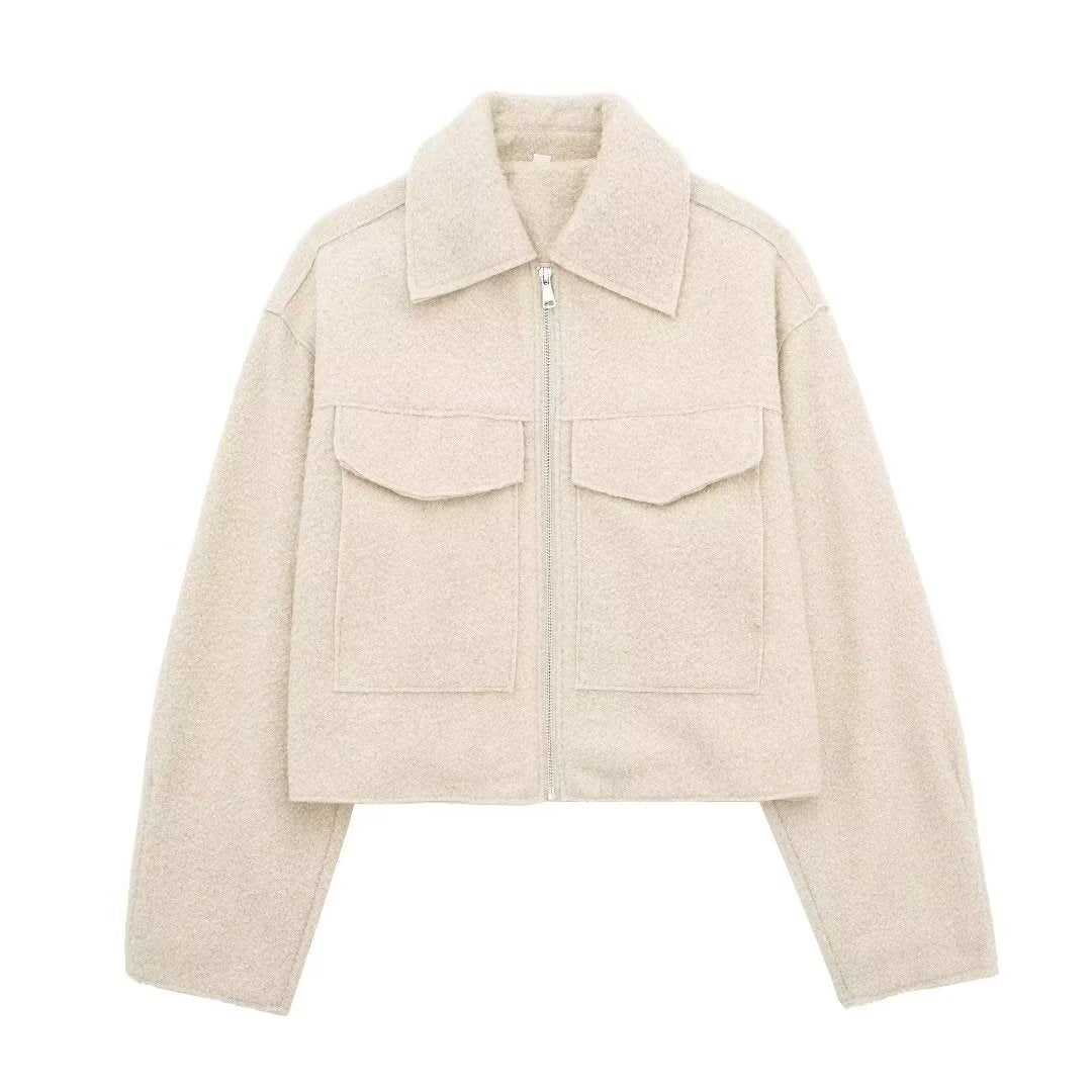 Veste Courte Bouclée