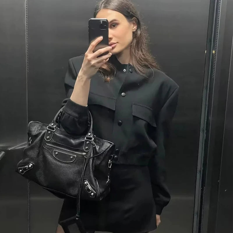 Blouson Bombardier Blanc