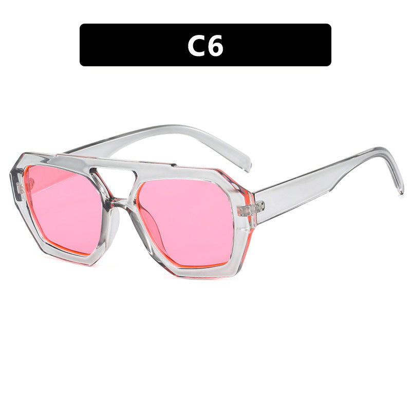 Lunettes de soleil carrées vintage