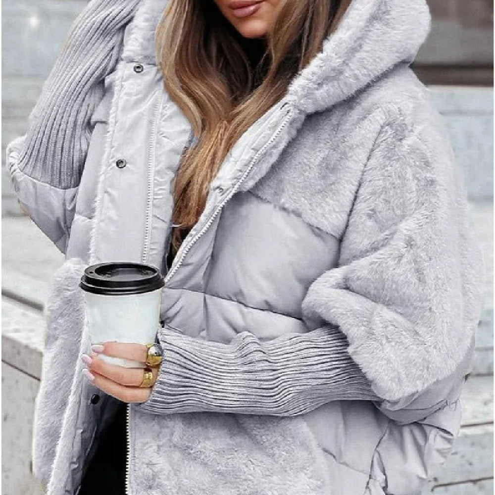 Parka en coton épissé