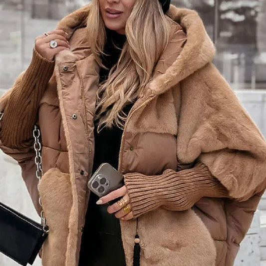 Parka en coton épissé