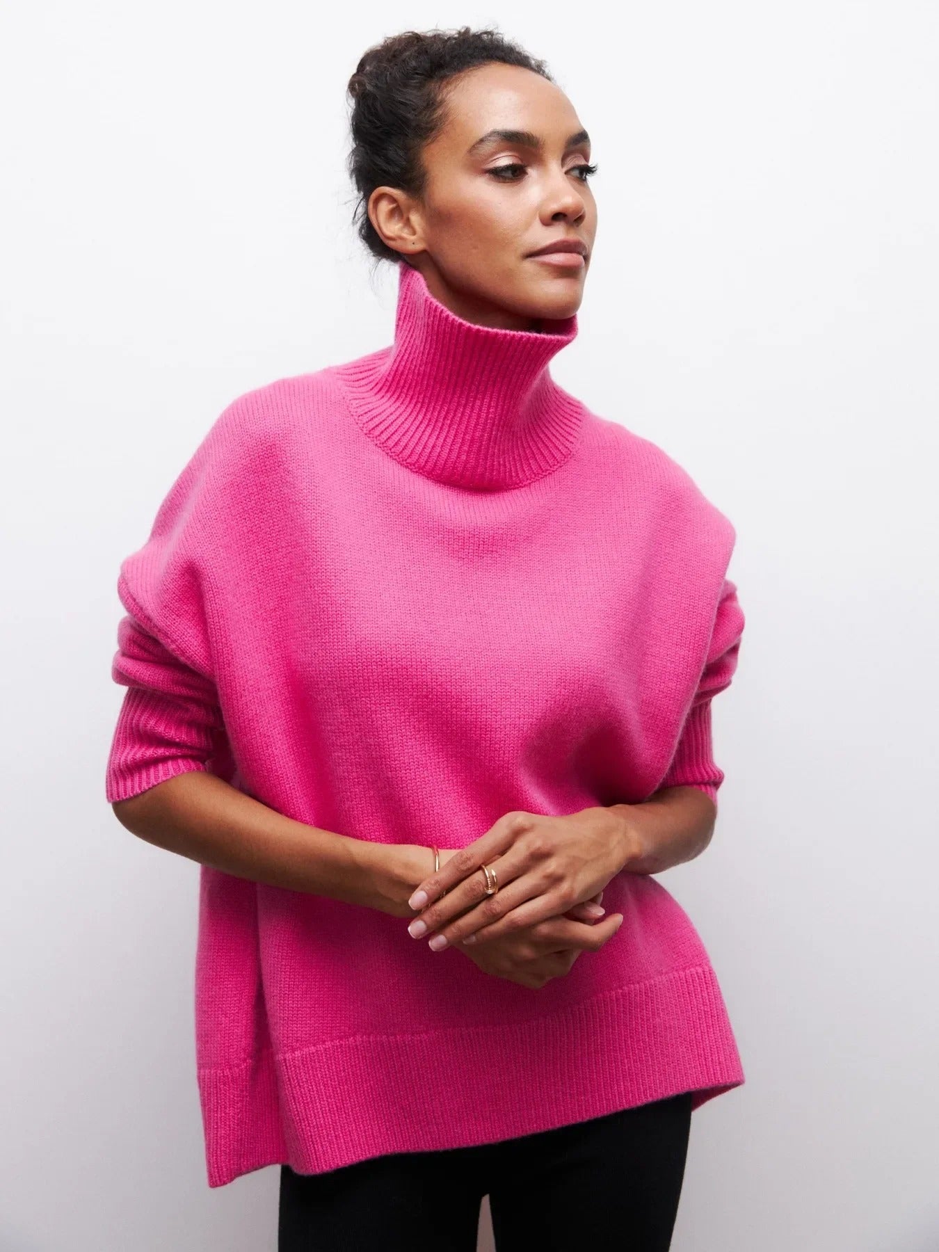 Pull à Col Roulé Élégant pour Femmes – Automne/Hiver 2024